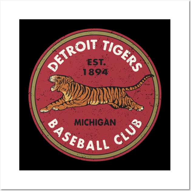 Detroit Tiger Balm by Buck Tee Wall Art by Buck Tee